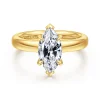 Hot Gabriel & Co. Neema - 18K Yellow Gold Marquise Shape Diamond Engagement Ring