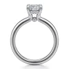 Outlet Gabriel & Co. Neema - Platinum Cushion Cut Shape Diamond Engagement Ring