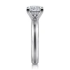 Outlet Gabriel & Co. Neema - Platinum Princess Cut Diamond Engagement Ring
