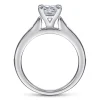 Online Gabriel & Co. Nicola - 14K White Gold Princess Cut Diamond Channel Set Engagement Ring