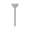 Discount Gabriel & Co. Noa - 14K White Gold Oval Diamond Engagement Ring