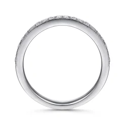 Online Gabriel & Co. Padua - Platinum Diamond Anniversary Band - 0.25 ct