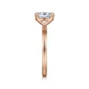 Gabriel & Co. Paula - 14K Rose Gold Oval Diamond Engagement Ring