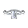 Clearance Gabriel & Co. Paula - 14K White Gold Emerald Cut Diamond Engagement Ring