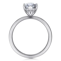 Discount Gabriel & Co. Paula - 14K White Gold Marquise Shape Diamond Engagement Ring