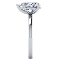 New Gabriel & Co. Paula - 14K White Gold Pear Shape Diamond Engagement Ring
