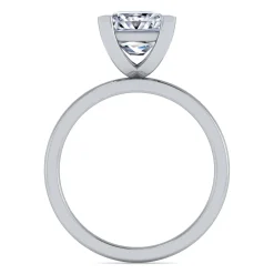 Online Gabriel & Co. Paula - 14K White Gold Princess Cut Diamond Engagement Ring