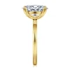Hot Gabriel & Co. Paula - 14K Yellow Gold Oval Diamond Engagement Ring