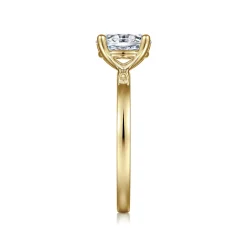 Online Gabriel & Co. Paula - 14K Yellow Gold Oval Diamond Engagement Ring