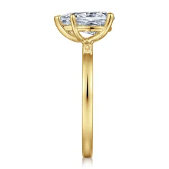 Online Gabriel & Co. Paula - 14K Yellow Gold Pear Shape Diamond Engagement Ring