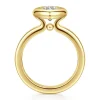 Hot Gabriel & Co. Pauline - 14K Yellow Gold Bezel Set Marquise Shape Diamond Engagement Ring