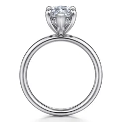 Discount Gabriel & Co. Peace - 14K White Gold Marquise Shape Diamond Engagement Ring