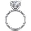 Discount Gabriel & Co. Peace - 14K White Gold Round Diamond Engagement Ring