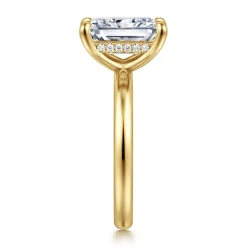 Online Gabriel & Co. Peace - 14K Yellow Gold Radiant Cut Diamond Engagement Ring