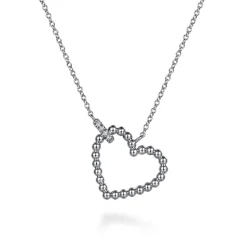 New Gabriel & Co. Pendant Necklace Heart 925 Sterling Silver Bujukan