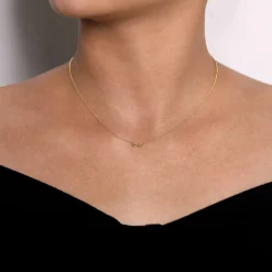 Gabriel & Co. Pendant Necklace Infinity 14K Yellow Gold
