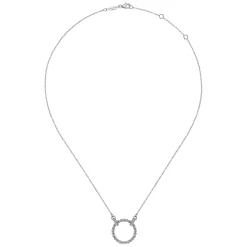 Hot Gabriel & Co. Pendant Necklace 925 Sterling Silver Bujukan