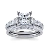 Online Gabriel & Co. Piper - 14K White Gold Princess Cut Diamond Engagement Ring
