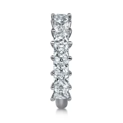 Discount Gabriel & Co. Puglia - 14K White Gold Princess Cut Diamond Anniversary Band - 2.5 ct