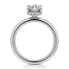 Sale Gabriel & Co. Rainah - 14K White Gold Marquise Shape Diamond Engagement Ring