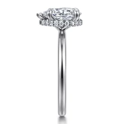 Online Gabriel & Co. Rainah - 14K White Gold Pear Shape Diamond Engagement Ring