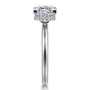 Gabriel & Co. Rainah - 18K White Gold Princess Diamond Engagement Ring