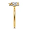 Sale Gabriel & Co. Rainah - 18K Yellow Gold Pear Shape Diamond Engagement Ring