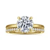 Hot Gabriel & Co. Rainah - 14K Yellow Gold Round Diamond Engagement Ring