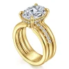 Online Gabriel & Co. Reeba - 14K Yellow Gold Oval Diamond Engagement Ring