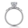 Discount Gabriel & Co. Reena - 14K White Gold Cushion Cut Diamond Engagement Ring