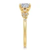 Outlet Gabriel & Co. Reena - 18K Yellow Gold Cushion Cut Diamond Engagement Ring