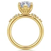 Best Gabriel & Co. Reena - 14K Yellow Gold Marquise Shape Diamond Engagement Ring