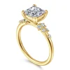 Outlet Gabriel & Co. Reena - 14K Yellow Gold Princess Cut Diamond Engagement Ring