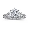 Online Gabriel & Co. Reena - Platinum Round Diamond Engagement Ring