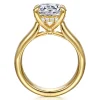Online Gabriel & Co. Reeve - 14K Yellow Gold Round Diamond Engagement Ring