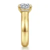 Clearance Gabriel & Co. Reeve - 14K Yellow Gold Round Diamond Engagement Ring