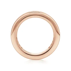 Hot Gabriel & Co. Remie - 14K Rose Gold Channel Set Diamond Eternity Band - 0.95 ct