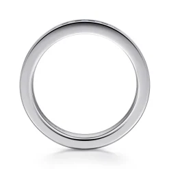 Online Gabriel & Co. Remie - 14K White Gold Channel Set Diamond Wedding Band - 0.81 ct