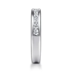 Online Gabriel & Co. Remie - 14K White Gold Channel Set Diamond Anniversary Band - 0.73 ct
