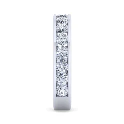 Online Gabriel & Co. Remie - 14K White Gold Channel Set Diamond Wedding Band - 1.55 ct
