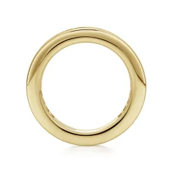 Outlet Gabriel & Co. Remie - 14K Yellow Gold Channel Set Diamond Eternity Band - 0.95 ct