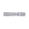 Clearance Gabriel & Co. Renne - 14K White Gold Oval Diamond Eternity Band - 3.25 ct