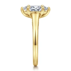 Gabriel & Co. Rosey - 14K Yellow Gold Marquise Shape Diamond Engagement Ring