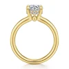 Online Gabriel & Co. Sanah - 14K Yellow Gold Split Shank Round Diamond Engagement Ring