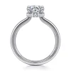 Gabriel & Co. Sandi - 14K White Gold Round Diamond Engagement Ring