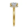 Clearance Gabriel & Co. Sandi - 14K Yellow Gold Round Diamond Engagement Ring