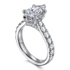 New Gabriel & Co. Sarita - 14K White Gold Marquise Shape Diamond Engagement Ring