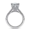 Gabriel & Co. Sarita - 14K White Gold Marquise Shape Diamond Engagement Ring