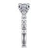 Outlet Gabriel & Co. Sarita - 14K White Gold Princess Cut Diamond Engagement Ring