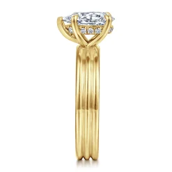 Online Gabriel & Co. Sela - 14K Yellow Gold Pear Shape Diamond Engagement Ring